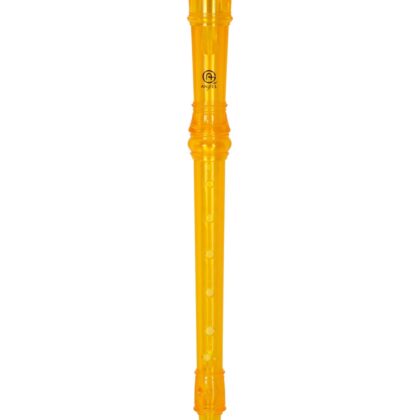ASRB-251OR (ESRB-251OR) Блокфлейта сопрано, оранжевая, барочная система, пластик, 2 части, Angel