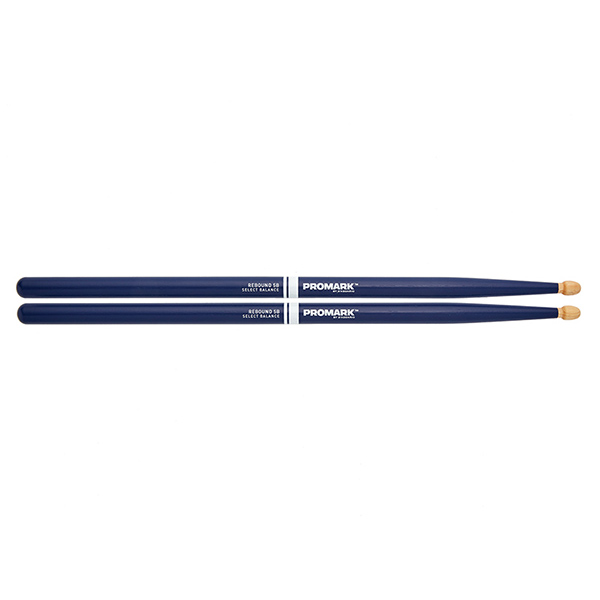 RBH595AW-BLUE 5B Rebound Барабанные палочки, синие, смещенный баланс, орех гикори, ProMark