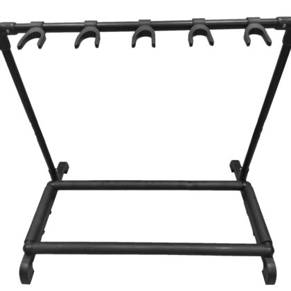FL-11W Стойка для пяти гитар, на колесах, Flanger