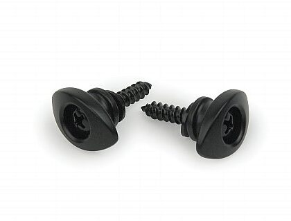 PWEEP102 Крепление ремня, эллиптическое, черное, Planet Waves