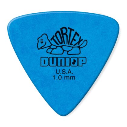 431P1.0 Tortex Triangle Медиаторы 6шт, толщина 1,00мм, треугольные, Dunlop
