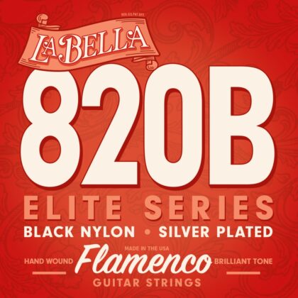 820B Elite Комплект струн для классической гитары фламенко, посеребренные, La Bella
