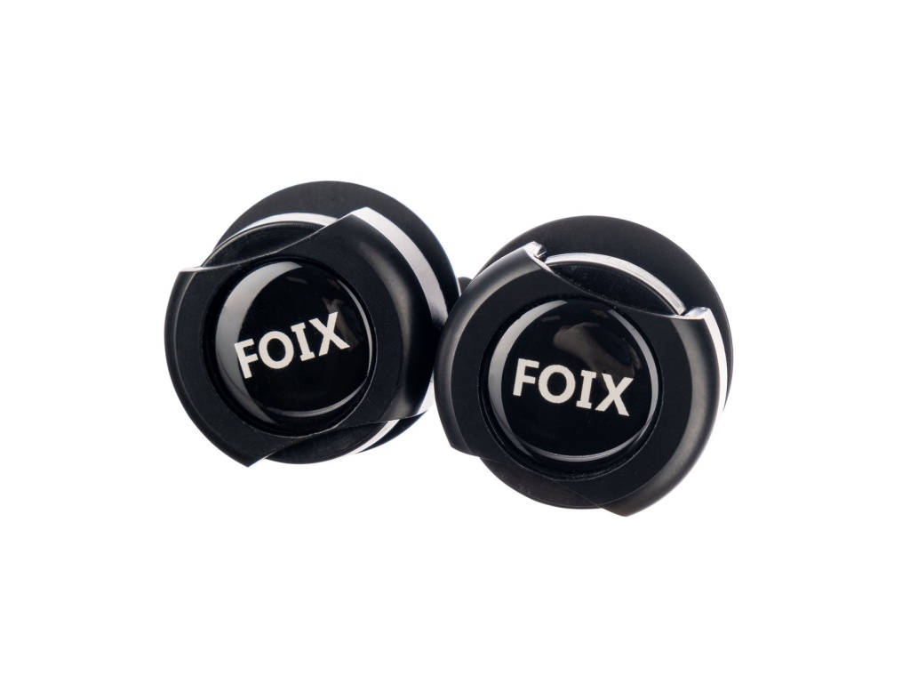 FSL-01BK Крепление ремня с блокировкой для гитары (стреплоки), чёрный, Foix