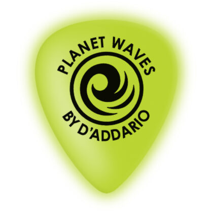 1CCG6-10 Cellu-Glow Heavy Медиаторы светящиеся в темноте, толстые, целлулоид, 10шт Planet Waves