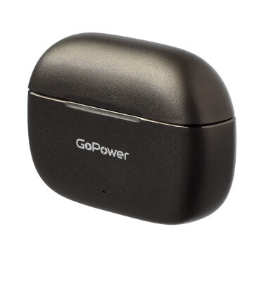 00-00035194 MetalCase Наушники внутриканальные, bluetooth 5.4 с микр. ANC+ENC, графит, GoPower