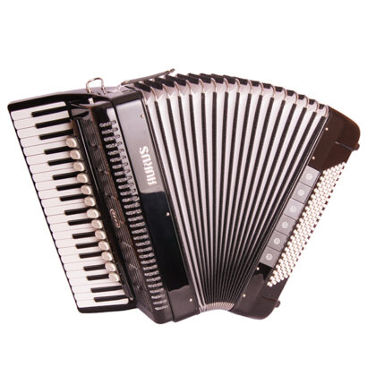 GH2012H-BLACK Аккордеон 41/120/13+6+1, черный, Gelander