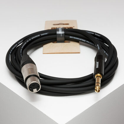 MC226-XFJS-6m Кабель микрофонный, XLRF-6.35мм стерео, 6м, SHNOOR