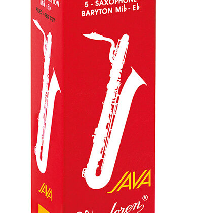 SR3425R JAVA RED CUT Трости для саксофона Баритон №2,5 (5шт) Vandoren