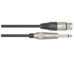 NMH-30 Микрофонный кабель XLRf-6.3 9м LEEM