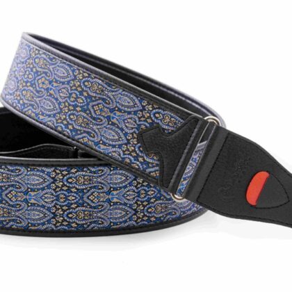 8436612540771 Talisman Cordoba Blue Ремень для гитары, текстиль/синтетика, синий, RightOn Straps