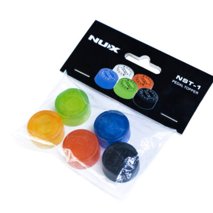 NST-1 Pedal Topper Накладки ножного переключателя педали эффектов (5шт), Nux