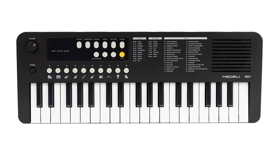 MK1-BK Синтезатор, 37 клавиш, черный, Medeli