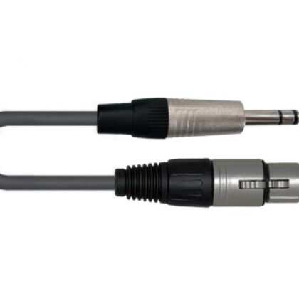 SPTF-20 Кабель акустический XLRf-6.3мм, 6м, Leem