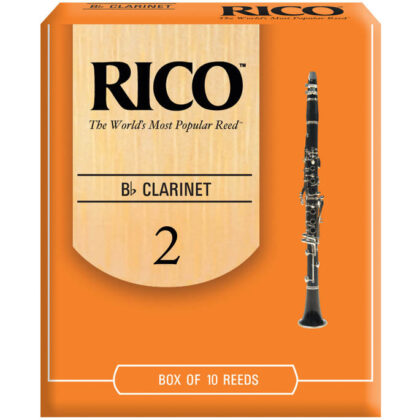RCA1020 Rico Трости для кларнета Bb, размер 2.0, 10шт в упаковке Rico