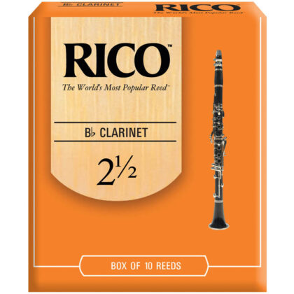 RCA1025 Rico Трости для кларнета Bb, размер 2.5, 10шт в упаковке Rico