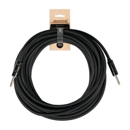 SC225-PJPJ-15m Кабель для гитарного усилителя, 2х2,5мм, Powerjack, 15м, SHNOOR