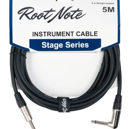RN-IC-SA-5M Кабель инструментальный, прямой/угловой, 5м, Root Note