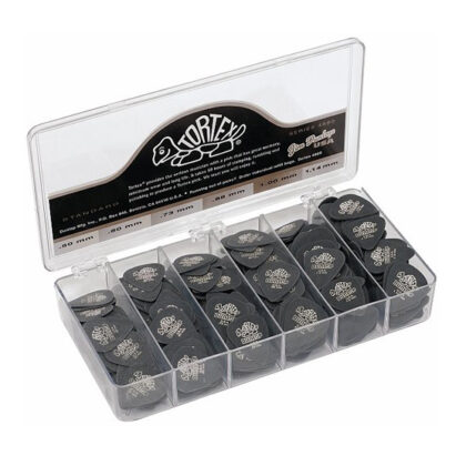 4880 Tortex Pitch Black Standard Коробка медиаторов 432шт, 6 толщин, Dunlop