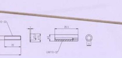 RS-003-580 Анкерный стержень, 580мм, Metallor