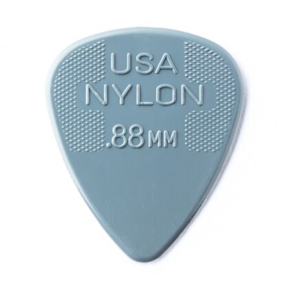 44P.88 Nylon Standard Медиаторы 12шт, толщина 0,88мм, Dunlop