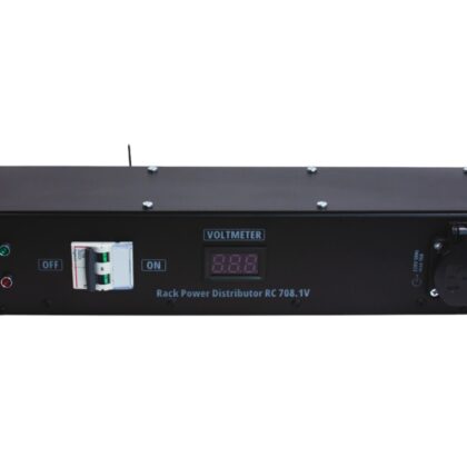 RC708.1V Дистрибьютор питания, рэковый, EDS