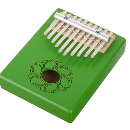 KMKr-1-GR Piastra Калимба, резонаторная, 10 язычков, прямоугольная, зеленая, Мозеръ