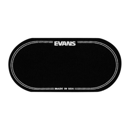 EQPB2 EQ Наклейка на рабочий пластик бас-барабана, черная, двойная педаль, Evans