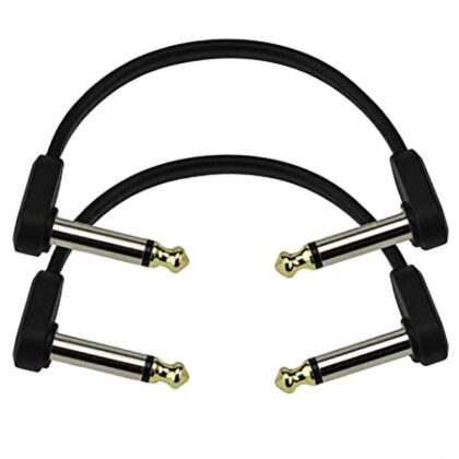 PW-FPRR-204 Custom Series Flat Инструментальный патч-кабель, 2шт, 10см, Planet Waves