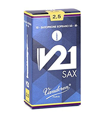 SR8025 V21 Трости для саксофона сопрано, размер 2.5, 10шт, Vandoren