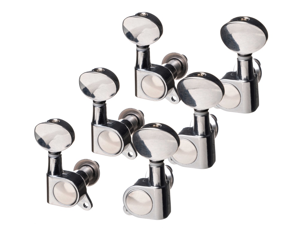 AE-016P (T) Комплект 3+3 колковой механики, хром, Alice