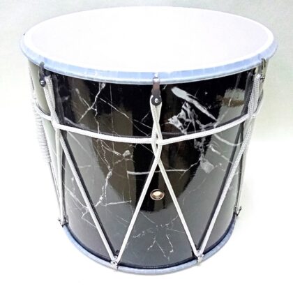 MZ-B12mbk Барабан кавказский 12", цвет черный мрамор, с чехлом, MEZZO