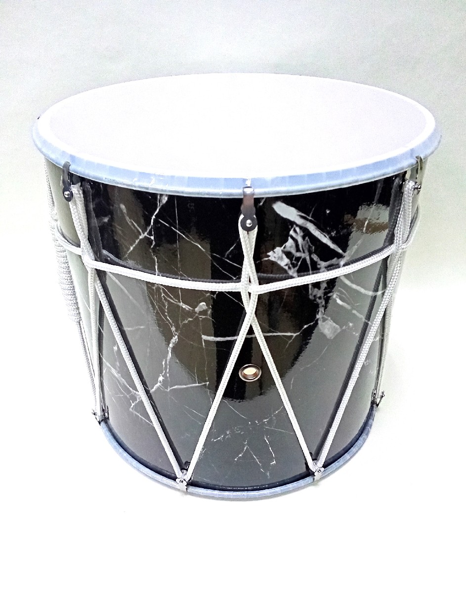 MZ-B12mbk Барабан кавказский 12", цвет черный мрамор, с чехлом, MEZZO