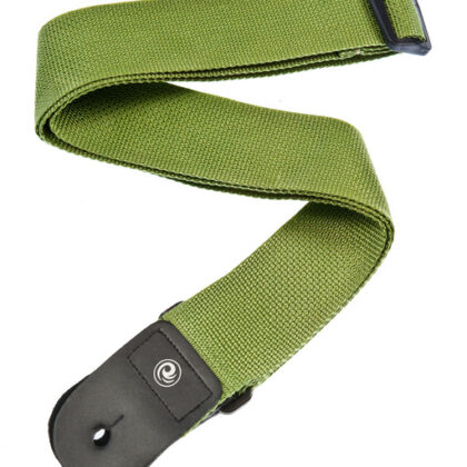 PWS107 Polypropylene Полипропиленовый ремень для гитары, зеленый, Planet Waves
