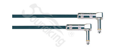 BC343-5M Кабель инструментальный, угловые коннекторы, 5м, Soundking