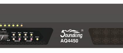 AQ4450 Усилитель мощности цифровой, 4х450Вт, Soundking