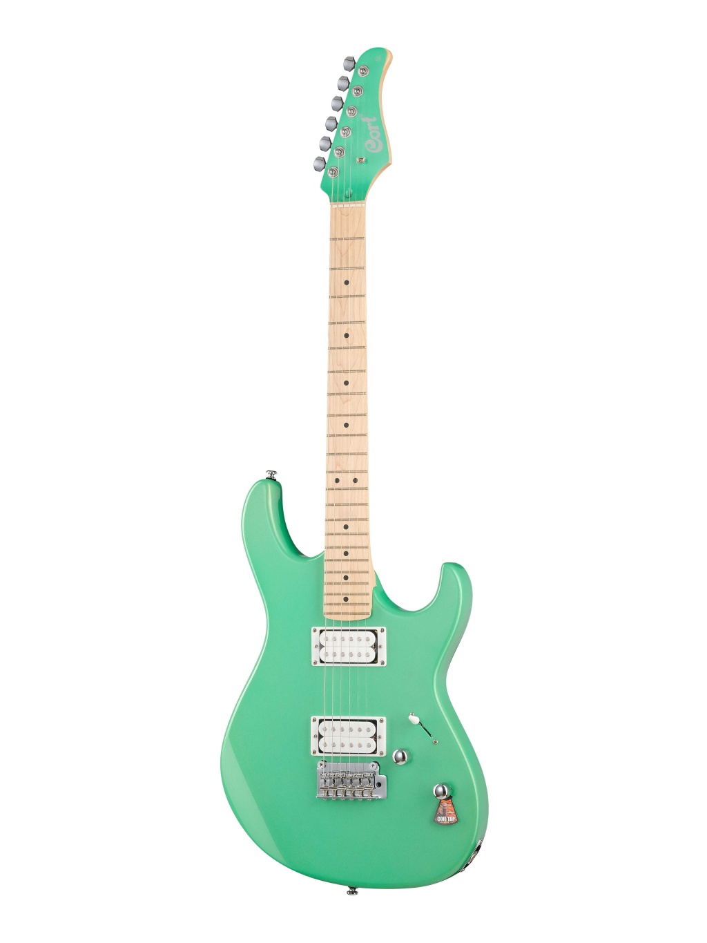 G250-Spectrum-MEG G Series Электрогитара, зеленая, Cort