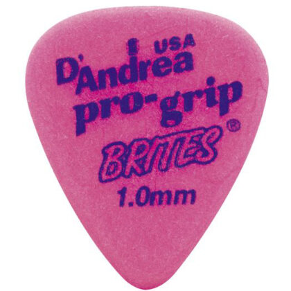 RPGB351_1.0HV ProGrip Brites Медиаторы, дерлин, 72шт, 1.0мм, D'Andrea