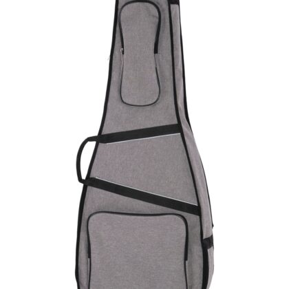 LDG-33 Чехол для акустической гитары, серый/чёрный, Lutner
