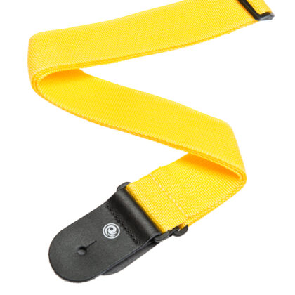 PWS110 Polypropylene Полипропиленовый ремень для гитары, желтый, Planet Waves