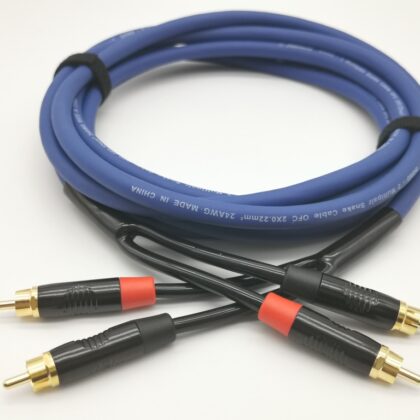 E39-2RCA-2RCA-0500-0 Кабель аудио 2хRCA-2хRCA, 5м, ZZcable