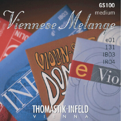GS100 Viennese Melange Комплект струн для скрипки размером 4/4, Thomastik