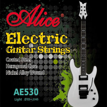 AE530L 532 Комплект струн для электрогитары, никель, 10-46 Alice