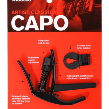 PW-CP-13 NS Artist Каподастр для классической гитары, Planet Waves