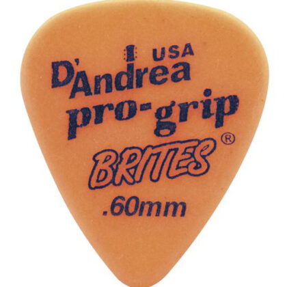 RPGB351.60TM ProGrip Brites Медиаторы, дерлин, 72шт, 0.60мм, D'Andrea