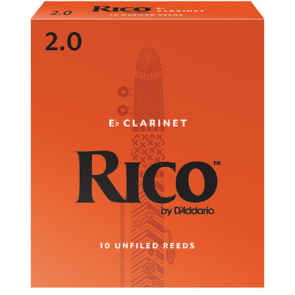 RBA1020 Rico Трости для кларнета Eb, размер 2.0, 10шт, Rico