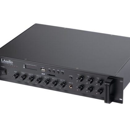 LAM6250UT Усилитель мощности трансляционный, 250Вт, 6 зон, LAudio