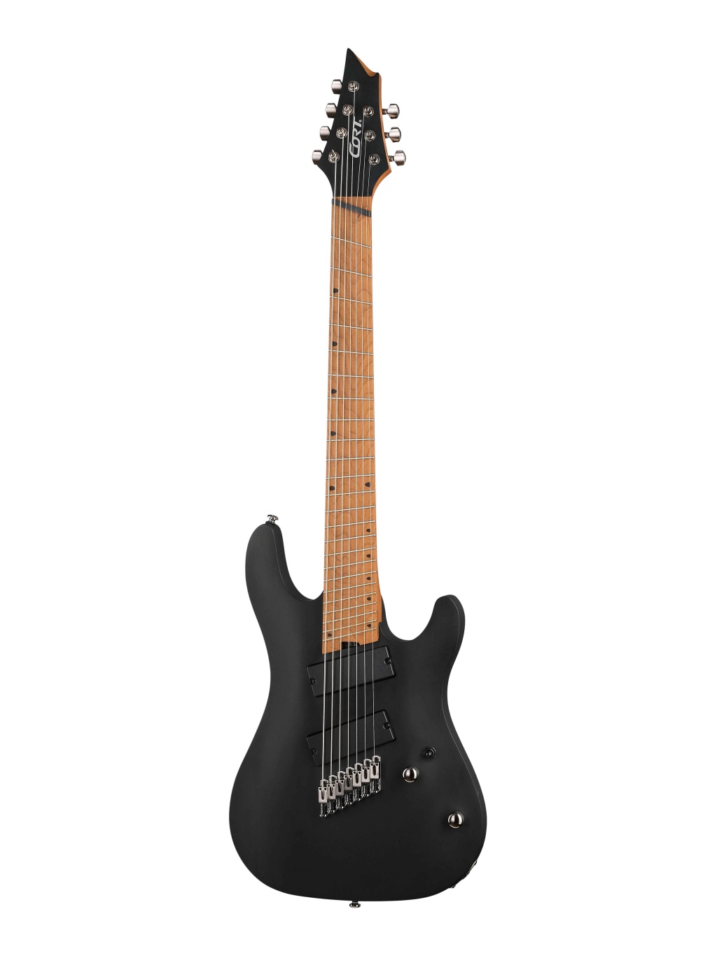 KX307MS-OPBK KX Series Электрогитара 7-струнная, мультимензурная, черная, Cort