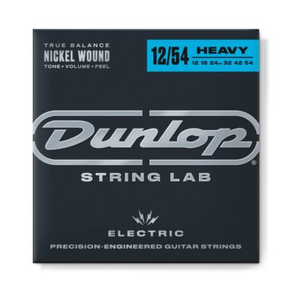 DEN1254 Комплект струн для электрогитары, никелированные, Heavy, 12-54, Dunlop