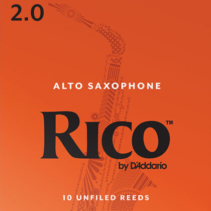 RJA1020 Rico Трости для саксофона альт, размер 2.0, 10шт в упаковке Rico