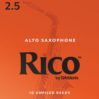 RJA1025 Rico Трости для саксофона альт, размер 2.5, 10шт в упаковке Rico
